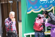 گزارش تصویری دومین روز برگزاری موکب به مناسبت هفته کرامت  